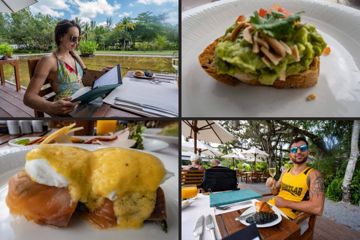 Breakfast at The Sarojin Khao Lak