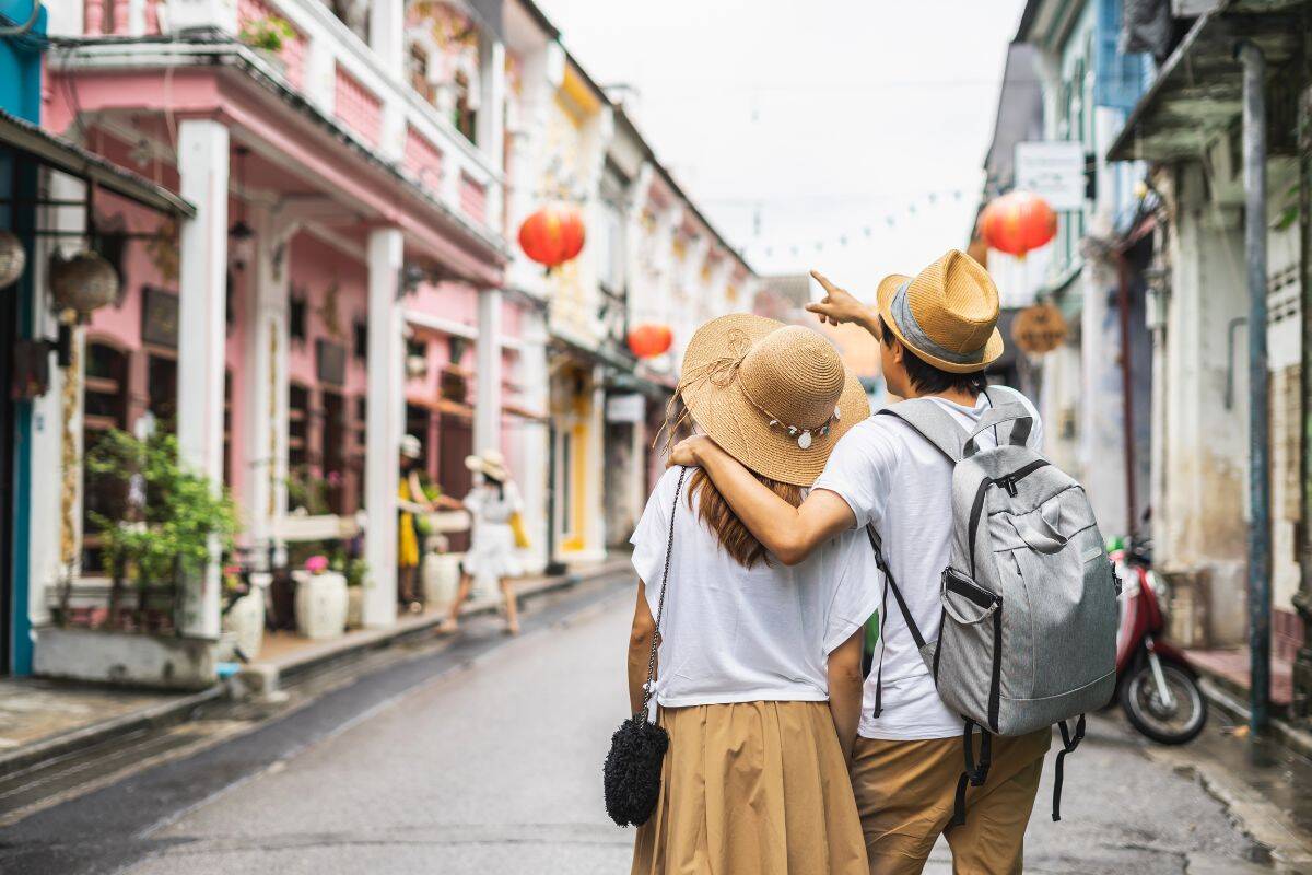 Things to do in Old Town Phuket - Colorful Sino-Portuguese shophouses on Thalang Road
